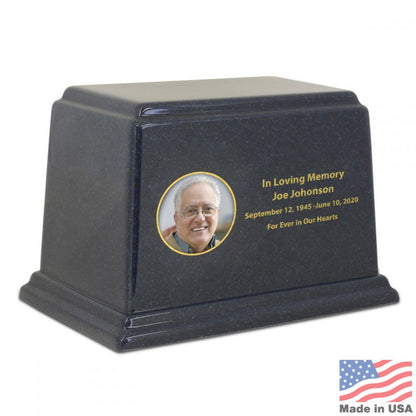 Life Treasured Blue Stone Urn